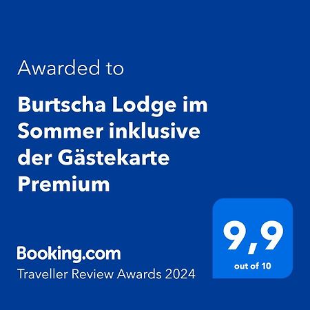 Burtscha Lodge Bürserberg Eksteriør bilde